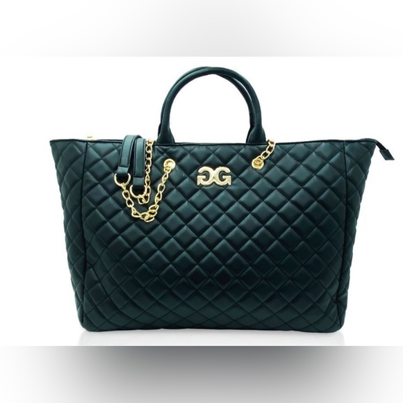 Handbags - NWT- Gilda Paris Quilted Large weekender tote
